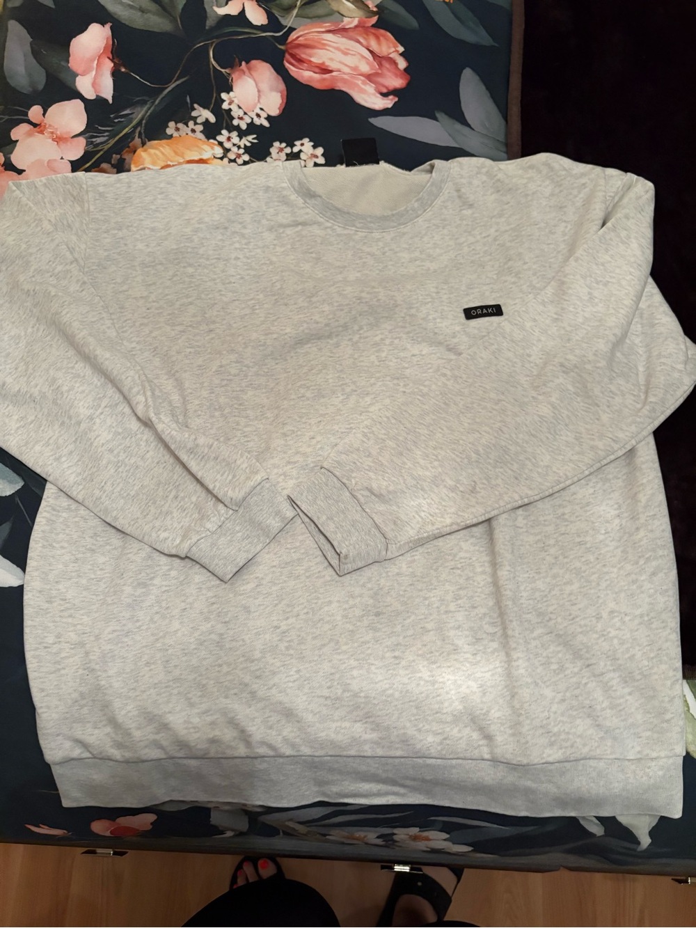 ORAKI extraoversized crewneck l/xl